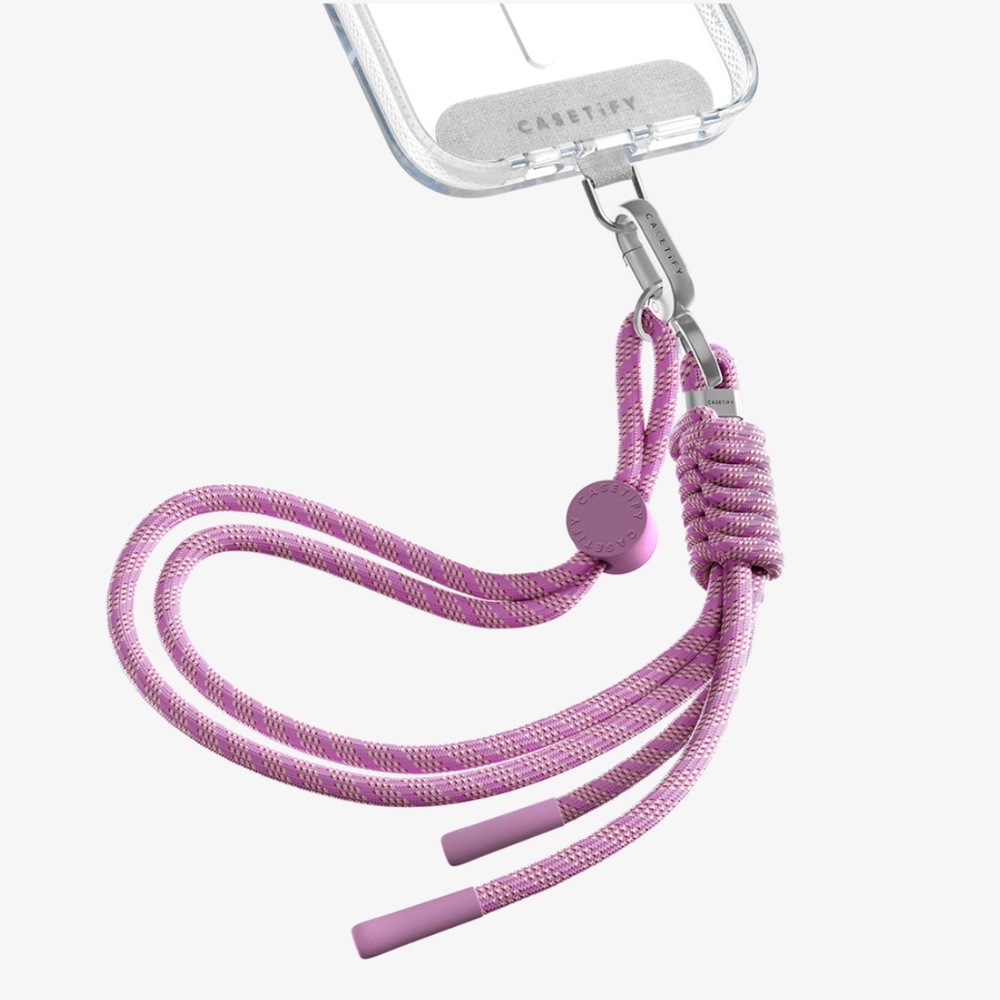 casetify - Rope Wrist Strap - Radish